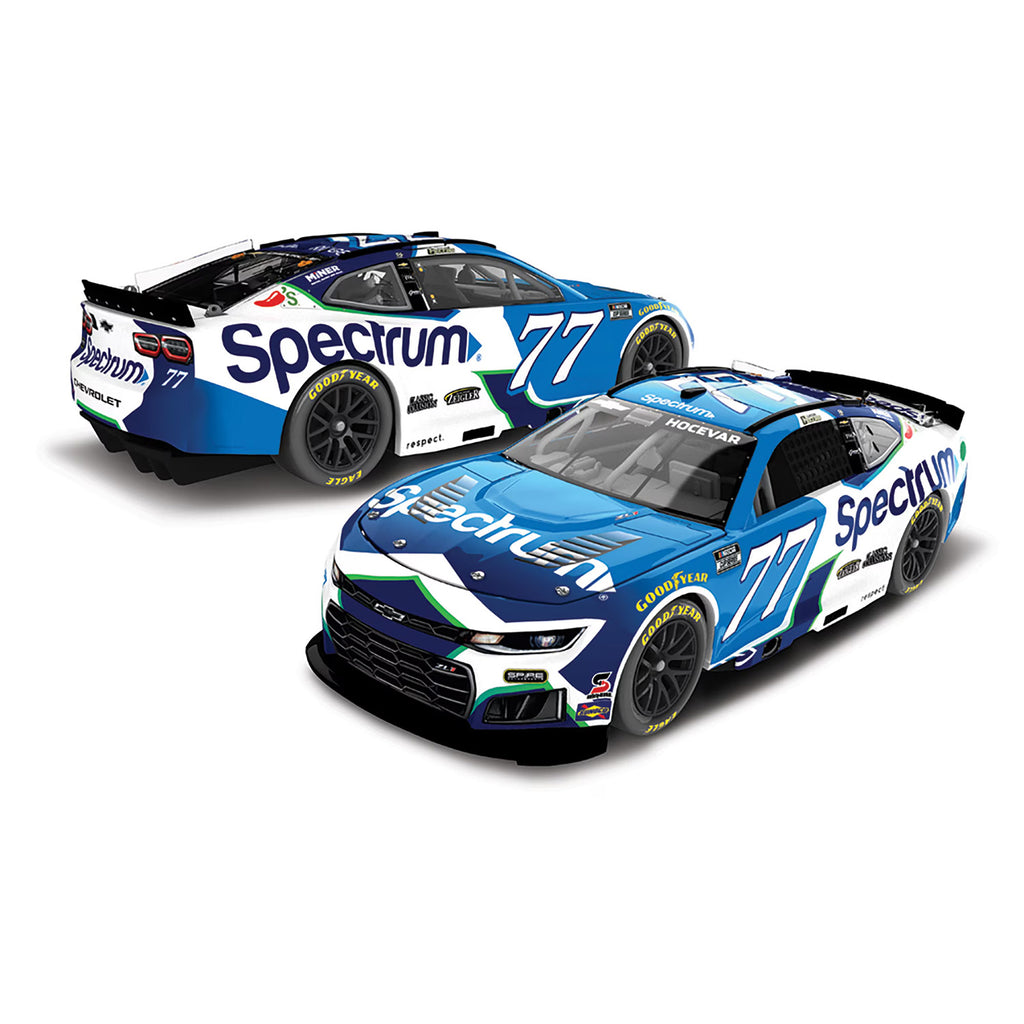 Carson Hocevar ELITE Spectrum 1:24 2026 Diecast Car #77 NASCAR