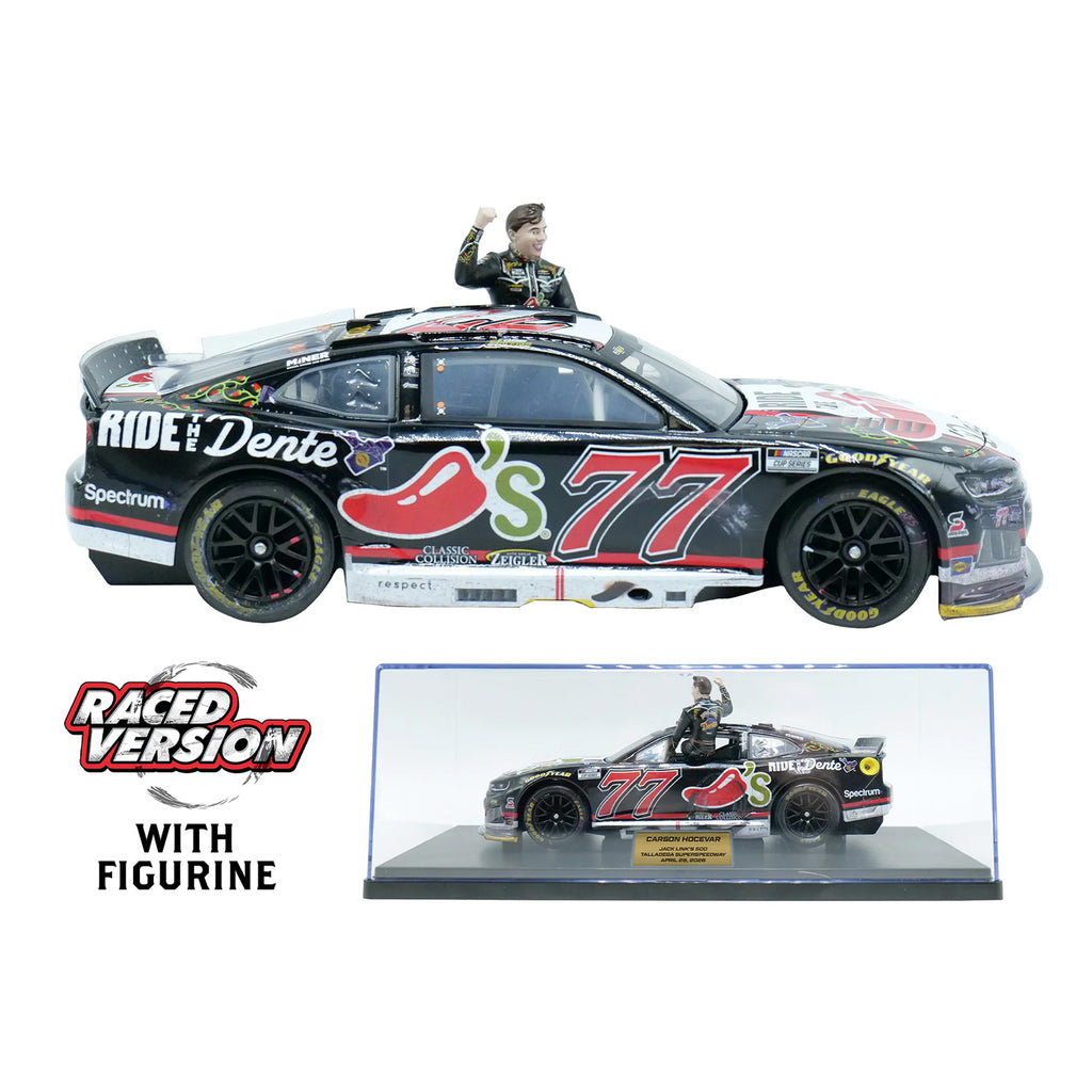 Carson Hocevar 2026 Talladega Race Win 1:24 Diecast With Figurine