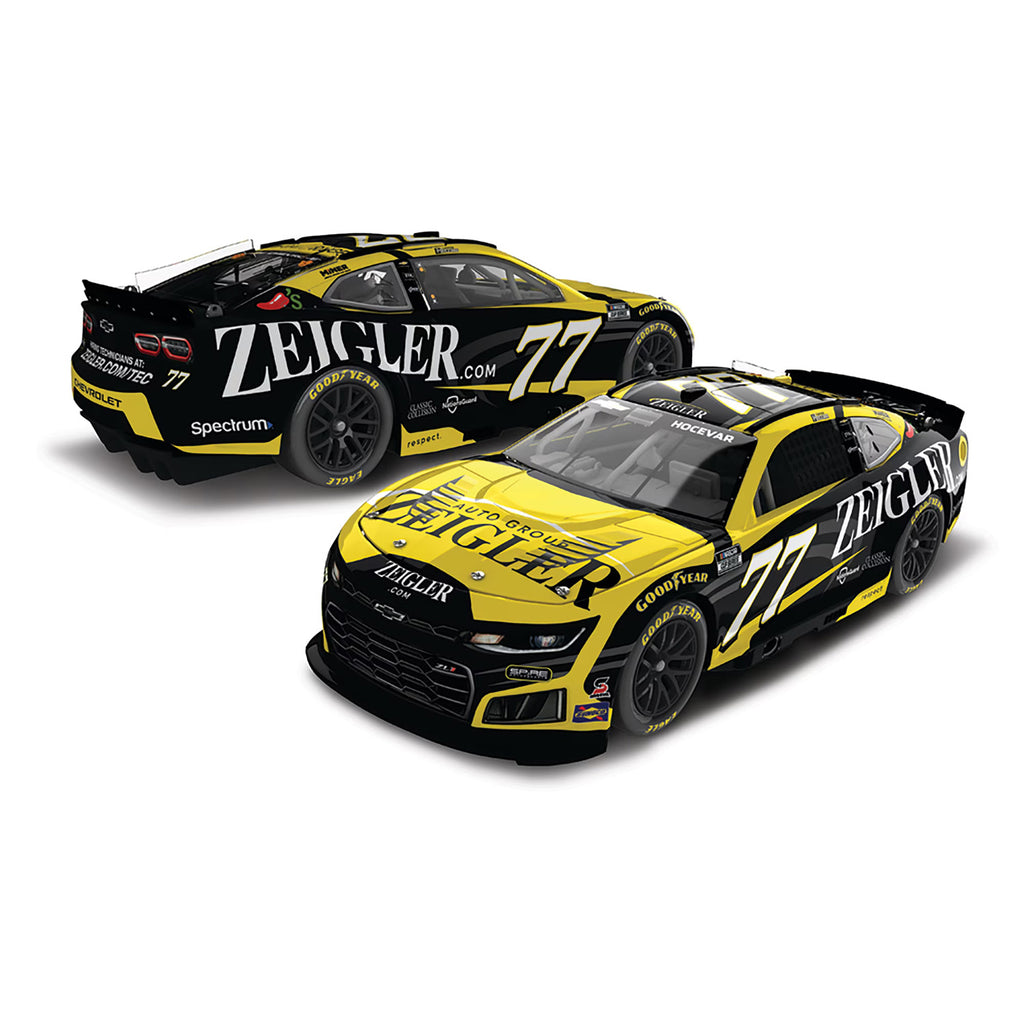 Carson Hocevar Zeigler 1:24 Standard 2026 Diecast Car #77 NASCAR