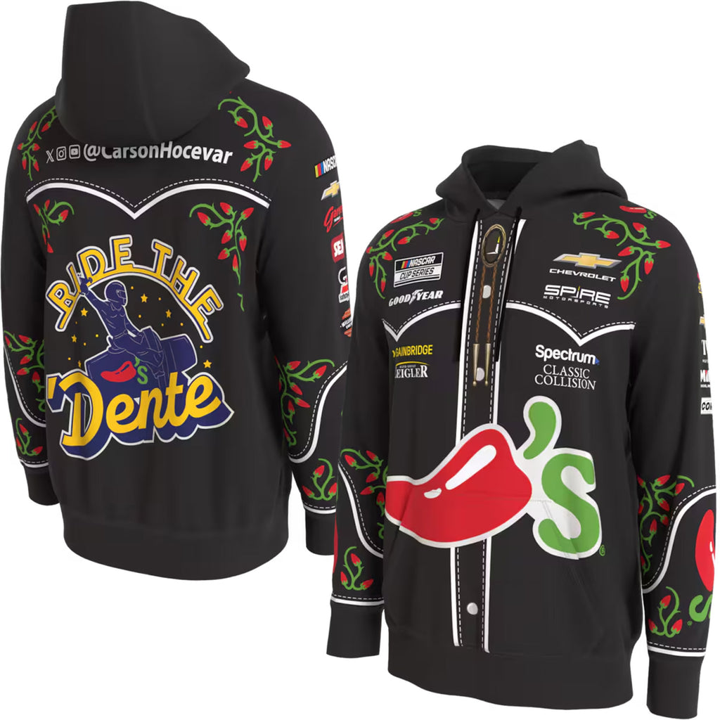 Carson Hocevar 2026 Chili's Uniform Hoodie Outerwear ProSphere Sweatshirt