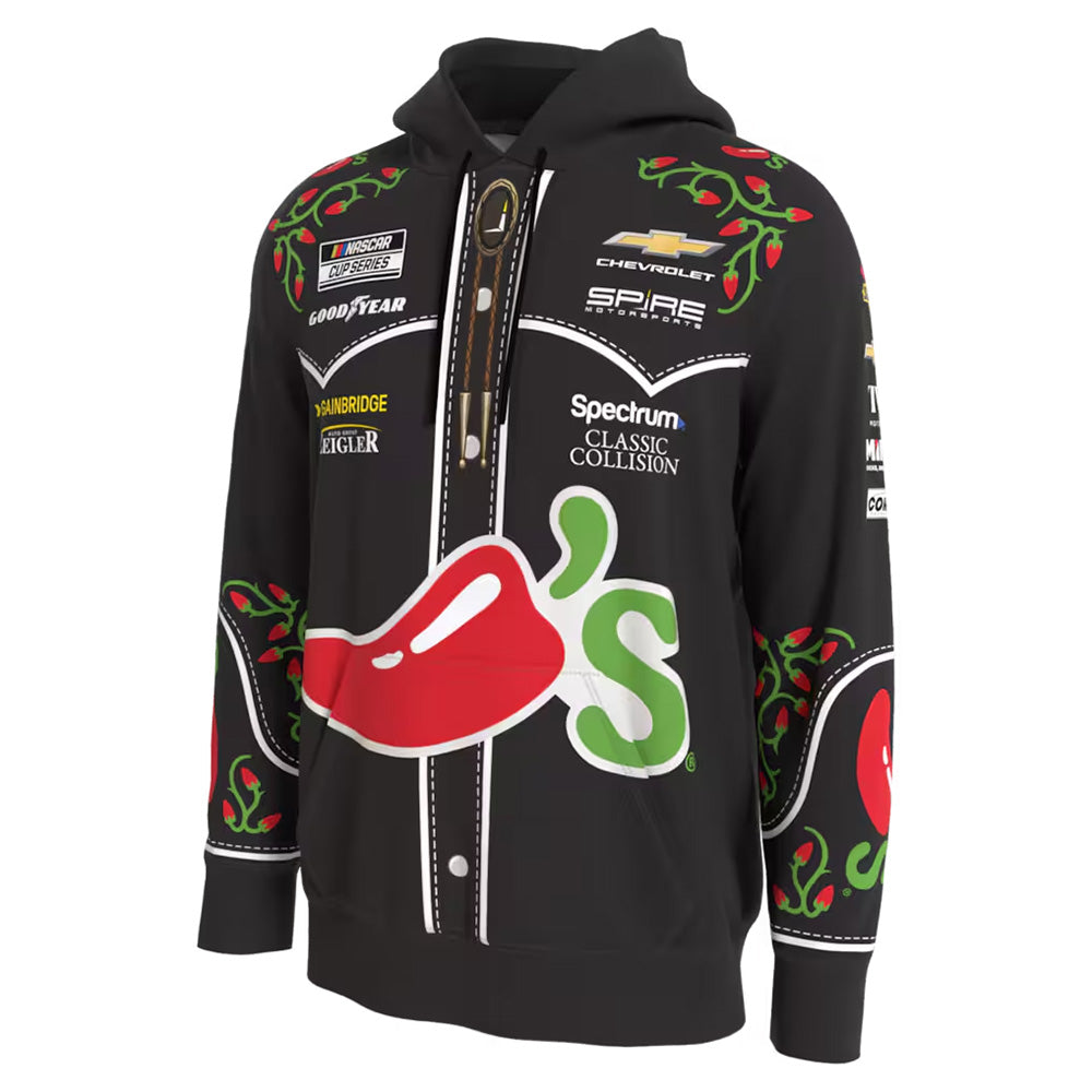 Carson Hocevar 2026 Chili's Uniform Hoodie Outerwear ProSphere Sweatshirt