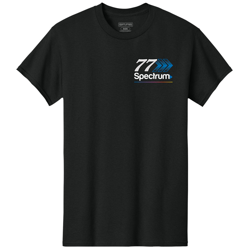 Carson Hocevar 2026 Spectrum Black Paint Scheme Classic Ink T-Shirt Black #77 NASCAR