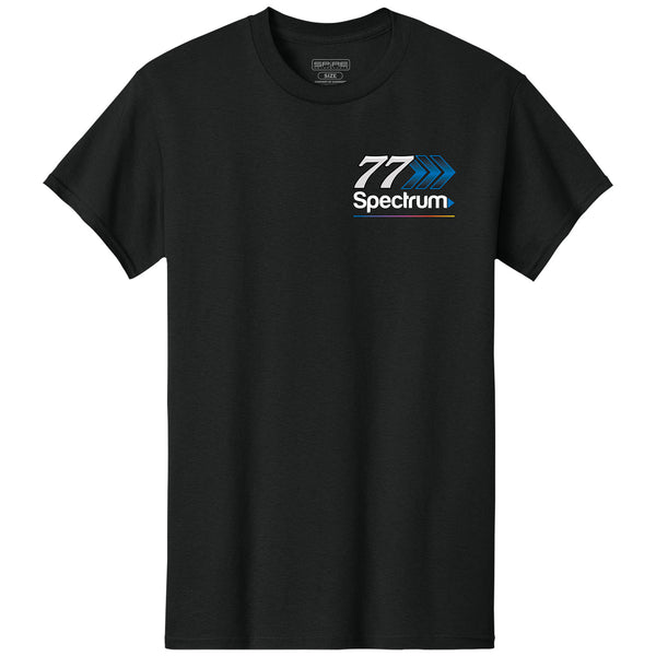 Carson Hocevar 2026 Spectrum Black Paint Scheme Classic Ink T-Shirt Black #77 NASCAR