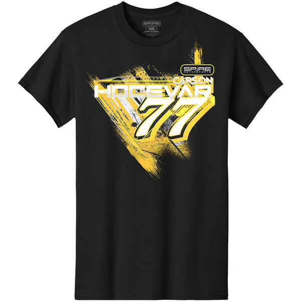 Carson Hocevar 2026 Zeigler Paint Scheme 2-Spot Classic Ink T-Shirt Black #77 NASCAR