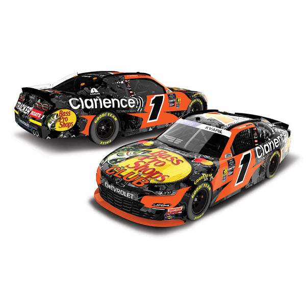 Carson Kvapil Bass Pro Shops Xfinity Series 1:64 Standard 2025 Diecast Car #1 NASCAR