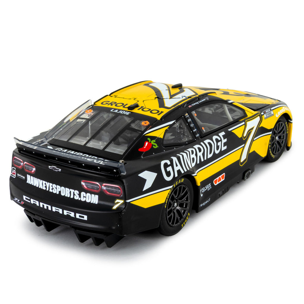 Corey LaJoie University of Iowa / Gainbridge 1:24 Standard 2024 Diecast Car #7 NASCAR