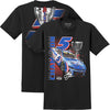 Kyle Larson 2025 NASCAR Cup Series Champion Car 2-Spot T-Shirt Black