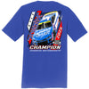 Kyle Larson 2025 NASCAR Cup Series Champion Team Color 2-Spot T-Shirt Blue