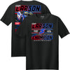 Kyle Larson 2025 NASCAR Cup Series Champion Xtreme 2-Spot T-Shirt Black