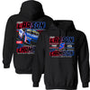 Kyle Larson 2025 NASCAR Cup Series Champion Xtreme 2-Spot Hoodie Outerwear Sweatshirt Black