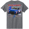 Kyle Larson 2025 NASCAR Cup Series Champion Driven 2-Spot T-Shirt Gray