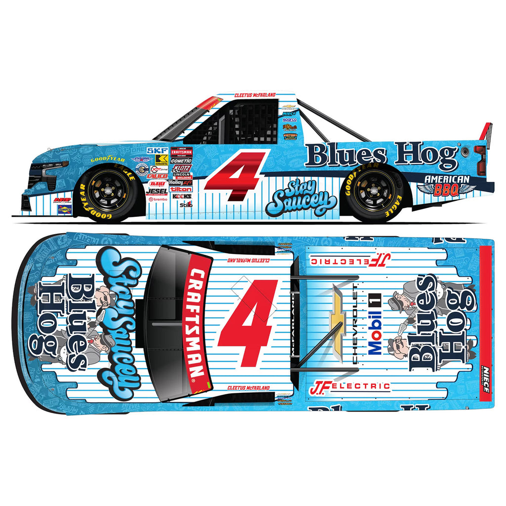 Cleetus McFarland Blues Hog #4 Truck Series 1:64 2026 Diecast Truck