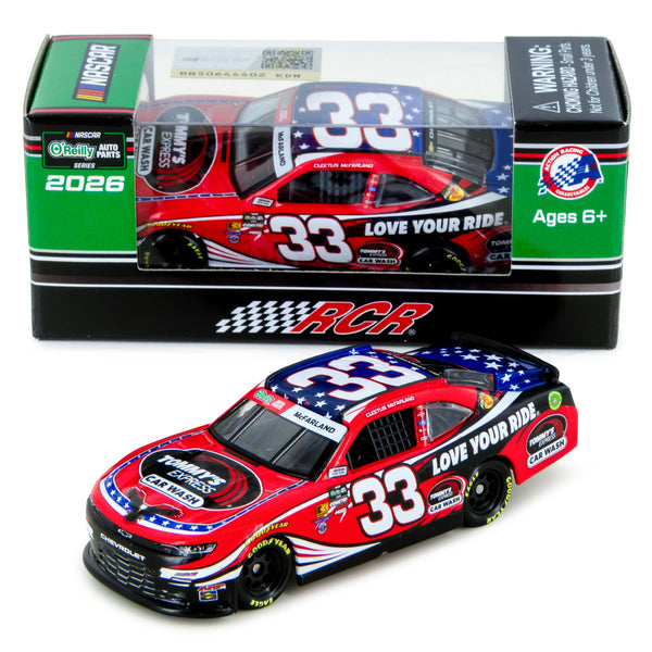 Cleetus McFarland Tommy's Express Car Wash 1:64 2026 Diecast Car