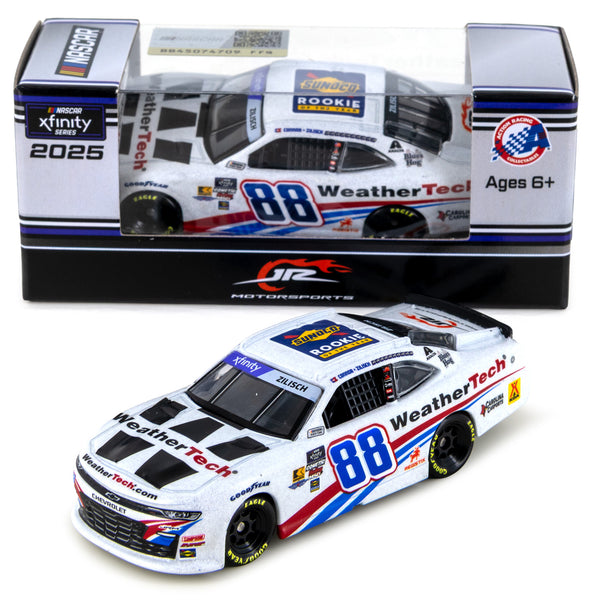 Connor Zilisch Xfinity Series Rookie of the Year 1:64 Galaxy Color 2025 Diecast Car #88 Weathertech NASCAR