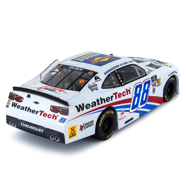 Connor Zilisch Autographed Xfinity Series Rookie of the Year 1:24 Galaxy Color 2025 Diecast Car #88 Weathertech NASCAR