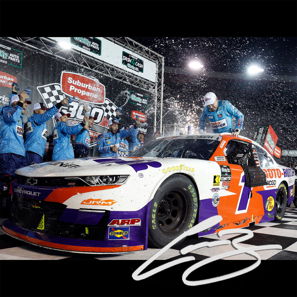 Connor Zilisch Autographed Bristol Race Win 1:24 Standard 2026 Diecast Car #1 NASCAR