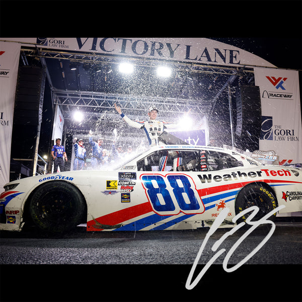 Connor Zilisch Autographed Gateway Xfinity Series Race Win 1:24 Standard 2025 Diecast Car #88 NASCAR