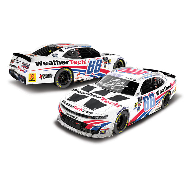Connor Zilisch Autographed Gateway Xfinity Series Race Win 1:24 Standard 2025 Diecast Car #88 NASCAR