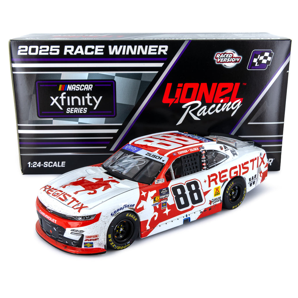 Connor Zilisch Autographed Dale Jr's 1st Crew Chief Pocono Xfinity Series 1:24 Standard 2025 Diecast Car