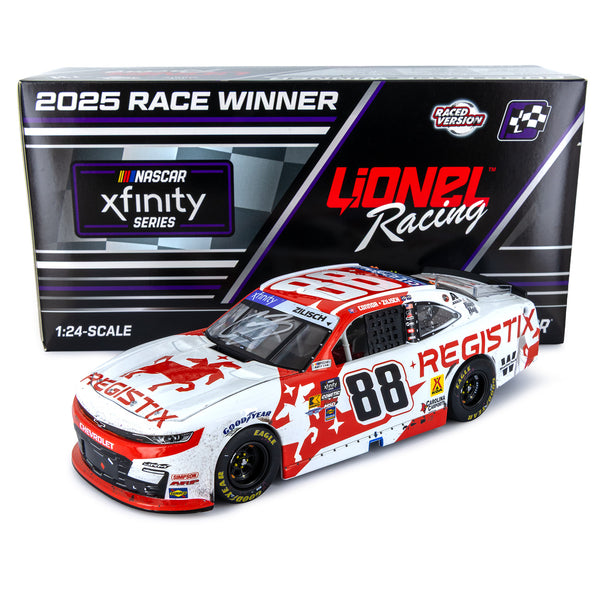 Connor Zilisch Autographed Dale Jr's 1st Crew Chief Pocono Xfinity Series 1:24 Standard 2025 Diecast Car