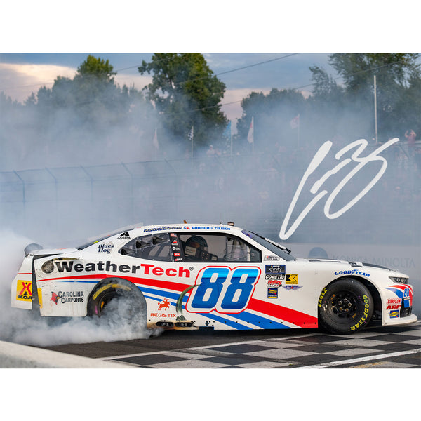 Connor Zilisch Autographed Portland Xfinity Series Race Win 1:24 Standard 2025 Diecast Car #88 NASCAR