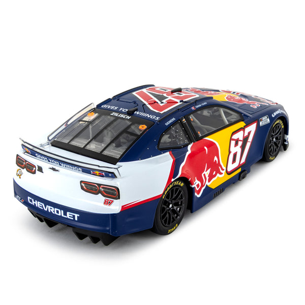 Connor Zilisch Autographed Red Bull 1st NASCAR Cup Start 1:24 Standard 2025 Diecast Car #87 NASCAR