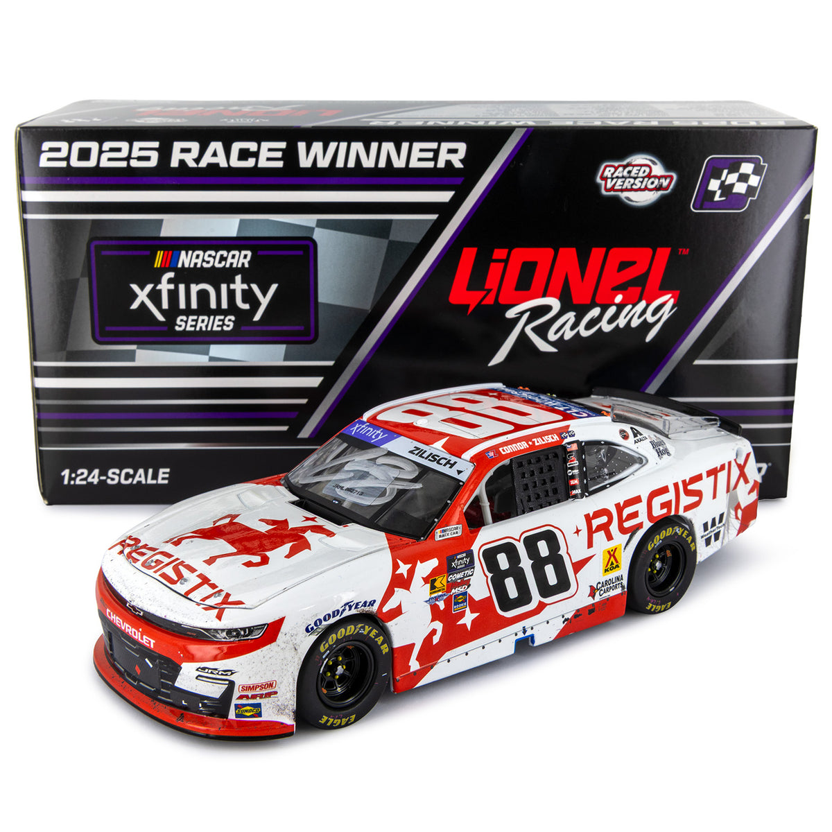 Connor Zilisch / Dale Earnhardt Jr Dual Autographed Pocono Race