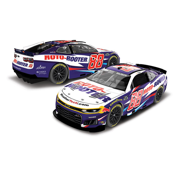 Connor Zilisch ELITE Roto-Rooter 1:24 2026 Diecast Car #88 NASCAR
