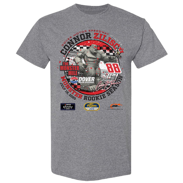 Connor Zilisch 2025 Dover Xfinity Series Race Win T-Shirt #88 NASCAR