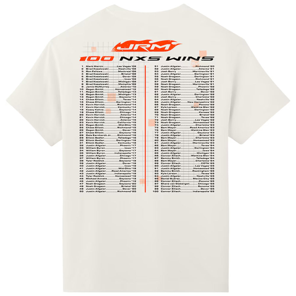 Connor Zilisch 2025 JR Motorsports Indy 100th Race Win T-Shirt