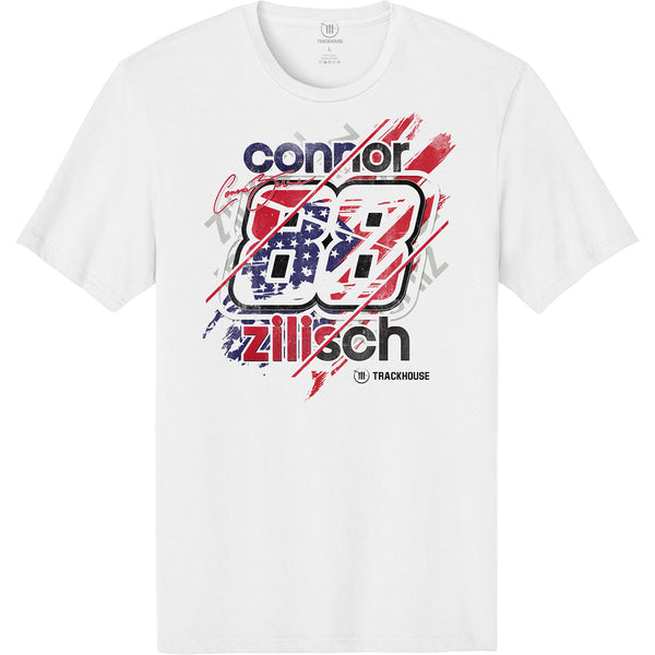 Connor Zilisch 2026 Number #88 T-Shirt White NASCAR