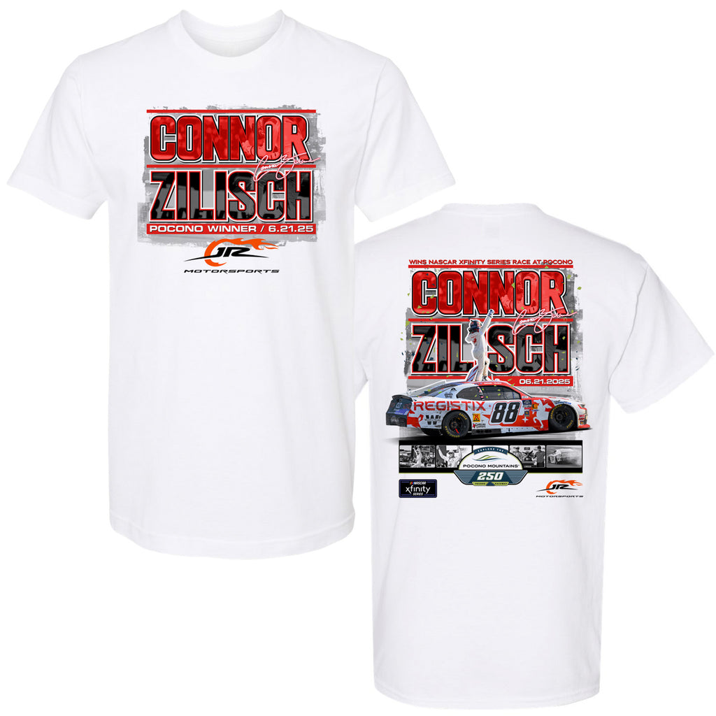 Connor Zilisch 2025 Pocono Dale Jr 1st Crew Chief Xfinity Series Race Win T-Shirt