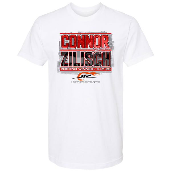 Connor Zilisch 2025 Pocono Dale Jr 1st Crew Chief Xfinity Series Race Win T-Shirt