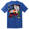 Connor Zilisch 2025 WeatherTech #88 Apex Predator 2-Spot T-Shirt Blue NASCAR