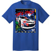 Connor Zilisch 2025 WeatherTech #88 Apex Predator 2-Spot T-Shirt Blue NASCAR