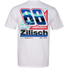 Connor Zilisch 2025 WeatherTech #88 2-Spot T-Shirt White NASCAR