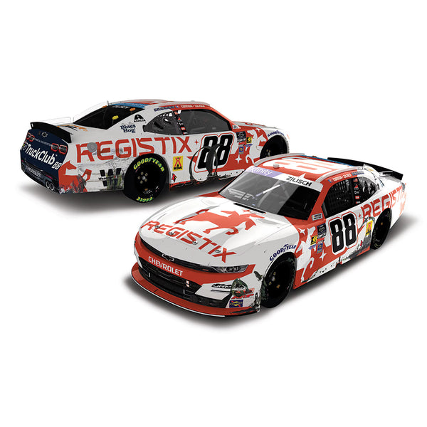 Connor Zilisch Watkins Glen Xfinity Series Race Win 1:64 Standard 2025 Diecast Car #88 Registix NASCAR