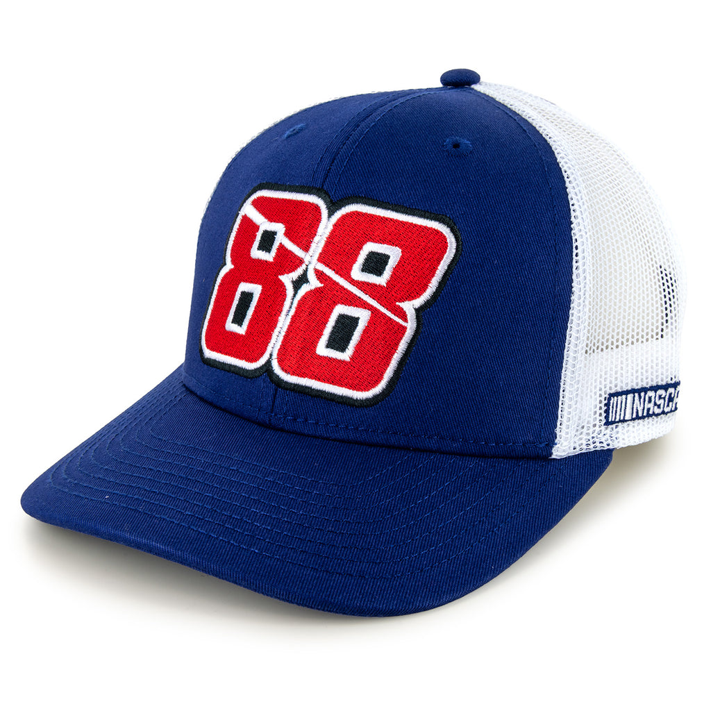 Connor Zilisch 2026 Big Number #88 Mesh NASCAR Hat Exclusive Blue/White