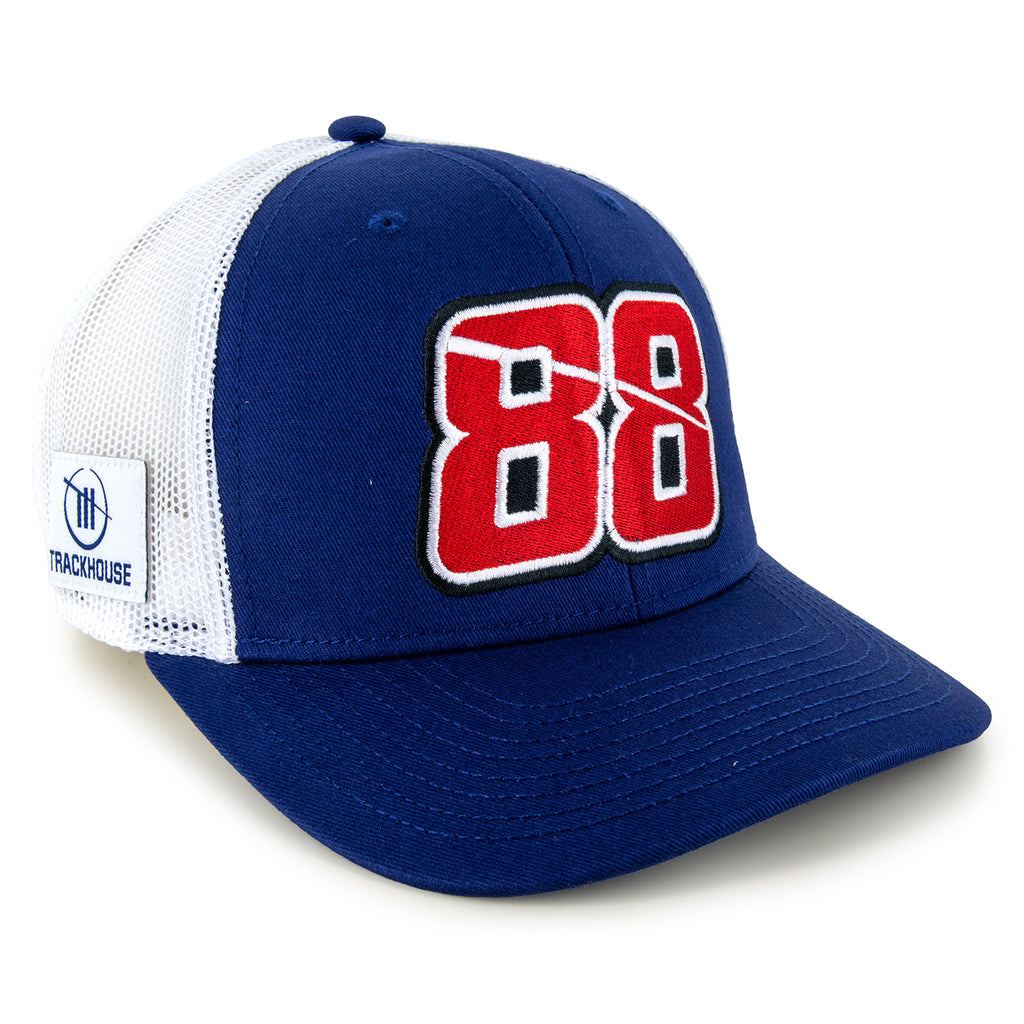 Connor Zilisch 2026 Big Number #88 Mesh NASCAR Hat Exclusive Blue/White