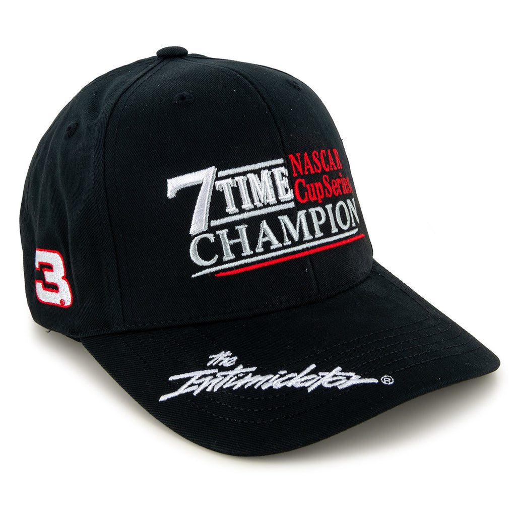 Dale Earnhardt 7-Time NASCAR Cup Series Champion #3 Signature Hat