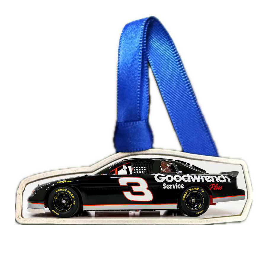 Dale Earnhardt 2025 Pewter Car Christmas Ornament #3 NASCAR Goodwrench