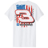RCR 2026 GM Goodwrench American Flag 2-Spot Classic Ink T-Shirt White #3 NASCAR