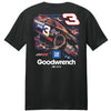 Dale Earnhardt 2026 GM Goodwrench #3 Stars & Stripes Car 2-Spot Classic Ink T-Shirt Black NASCAR