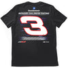 RCR 2026 GM Goodwrench Legend #3 Car 2-Spot Classic Ink T-Shirt Black