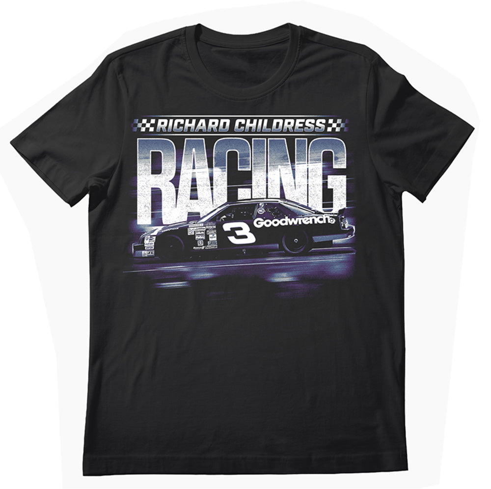RCR 2026 GM Goodwrench Legend #3 Car 2-Spot Classic Ink T-Shirt Black