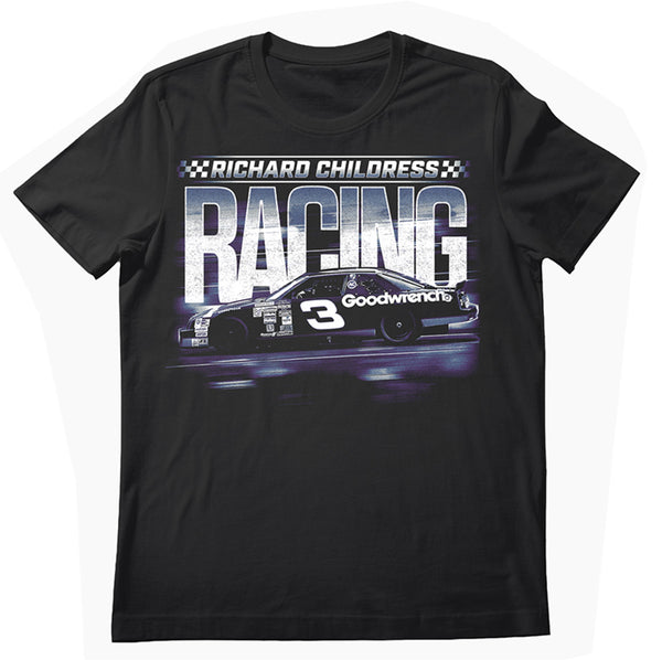 RCR 2026 GM Goodwrench Legend #3 Car 2-Spot Classic Ink T-Shirt Black