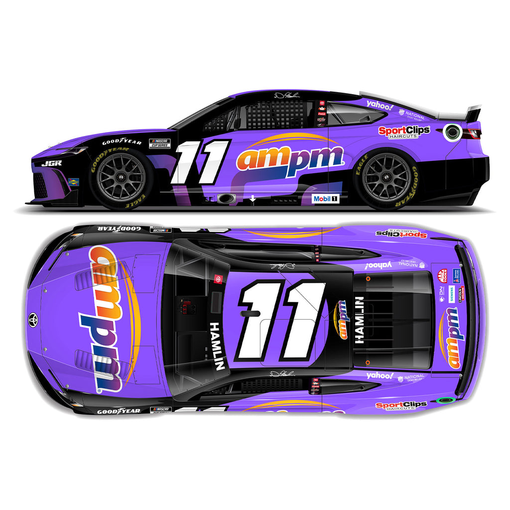 Denny Hamlin am/pm 1:64 Standard 2025 Diecast Car #11 NASCAR ampm