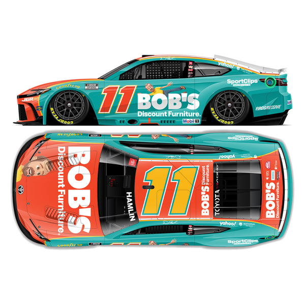 Denny Hamlin Bob's Discount Furniture 1:24 Standard 2026 Diecast Car #11 NASCAR