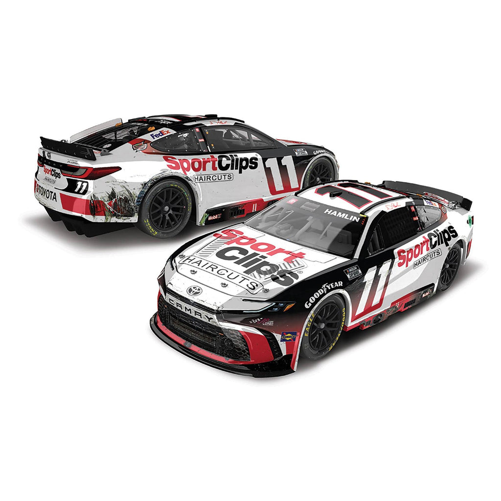 Denny Hamlin ELITE Clash at the Coliseum Race Win 1:24 2024 Diecast Car SportClips #11 NASCAR