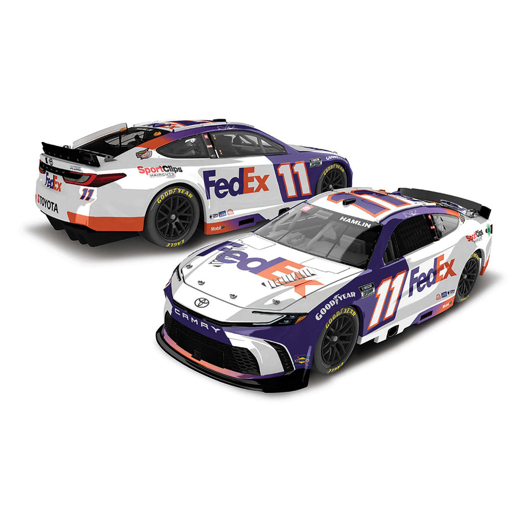 Denny Hamlin FedEx 1:24 Standard 2024 Diecast Car #11 NASCAR